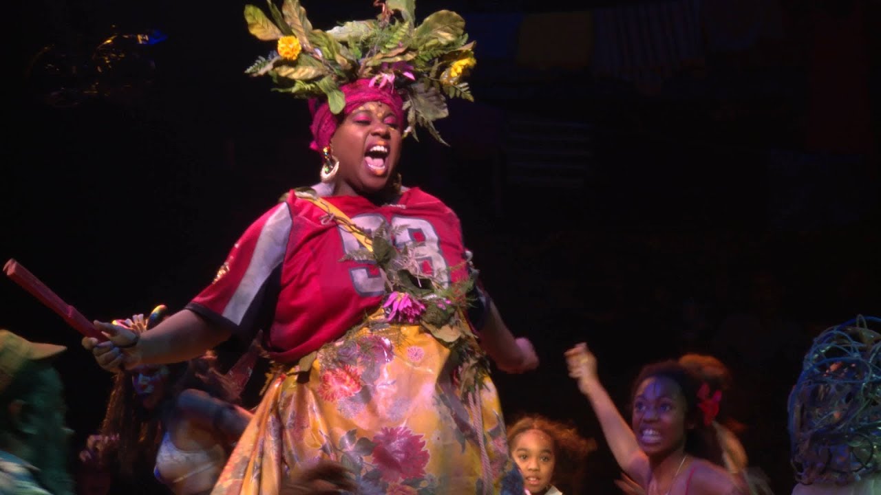 A glimpse of the Tony-nominated Broadway revival of Once On This Island
