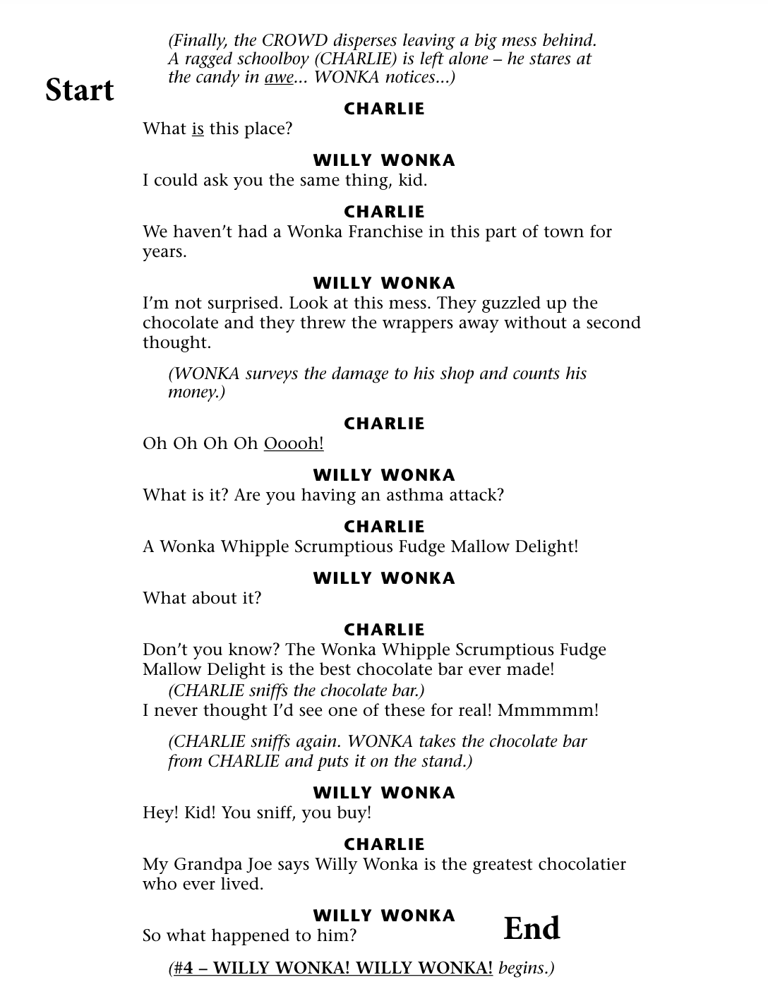 Willy Wonka Charlie Side