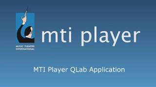 Learn how the MTI Player app works with QLab

