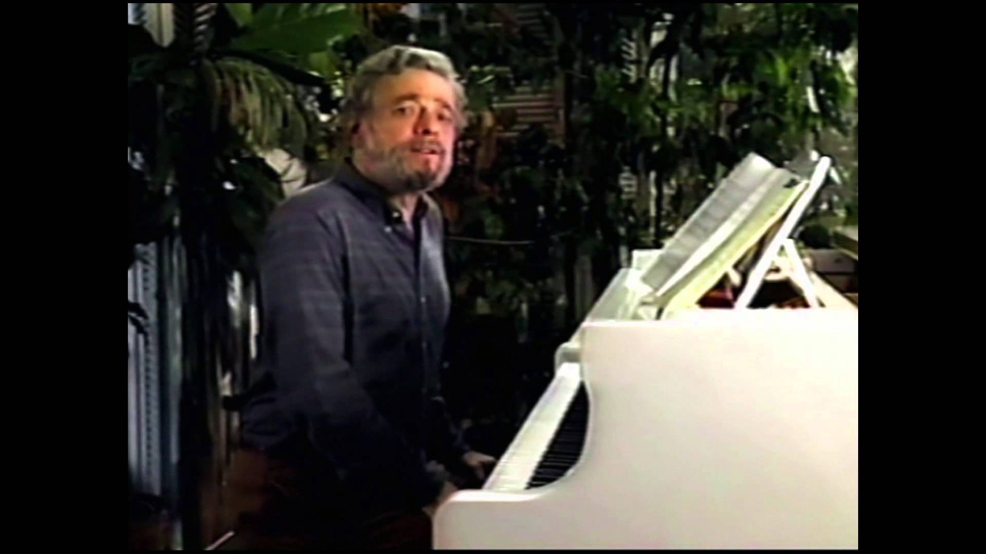 Composer Stephen Sondheim explains the importance of 5 notes in Into the Woods
