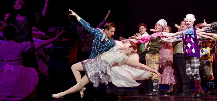 Production photo from The Drowsy Chaperone JR.