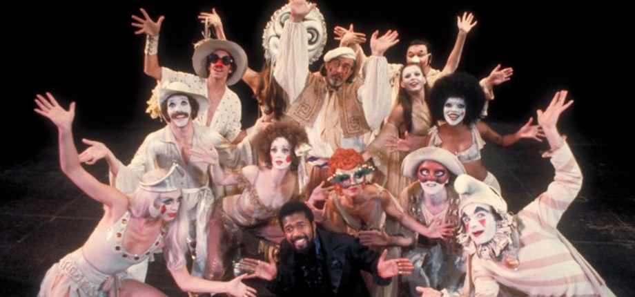 Original Broadway Cast of Pippin. Photo by Martha Swope