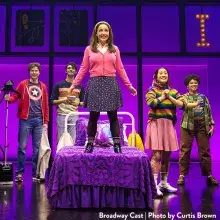 Broadway cast of How to Dance in Ohio (Photo by Curtis Brown)