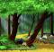 Alice In Wonderland Backdrop Rental